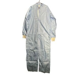 Workwear Unisex Worklon Cleanroom Coverall Jumpsuit XS Light Blue 1955